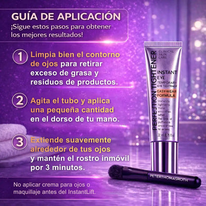 InstantLift™ | Efecto tensor para ojeras y bolsas en 5 minutos