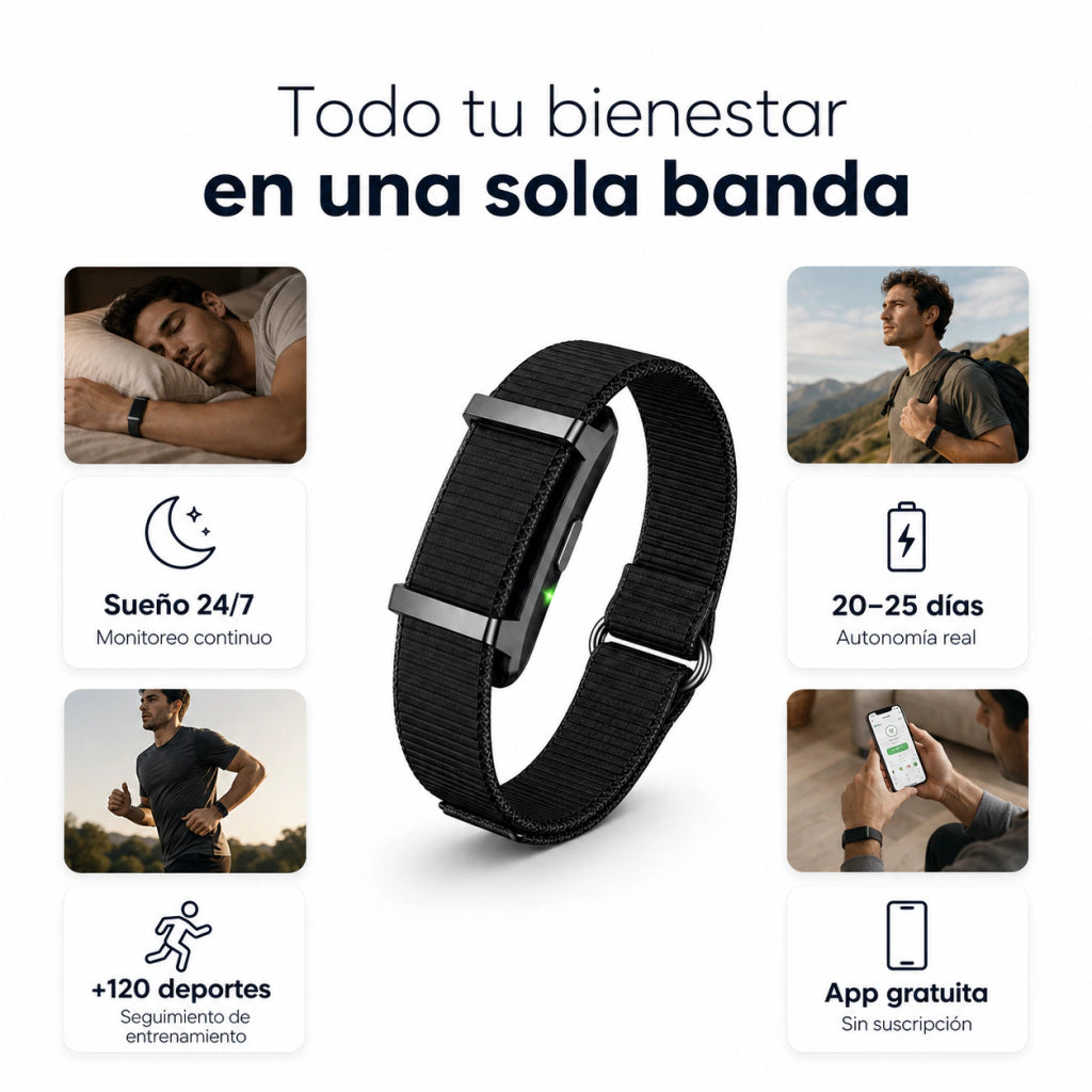 Numa Pulsera de Salud - Dispositivo Avanzado para un Mejor Rendimiento