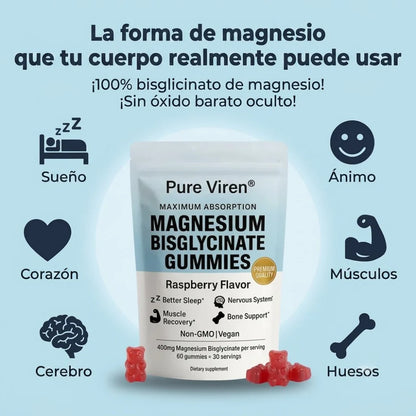Gomitas de Bisglicinato de Magnesio
