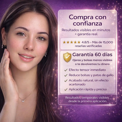 InstantLift™ | Efecto tensor para ojeras y bolsas en 5 minutos