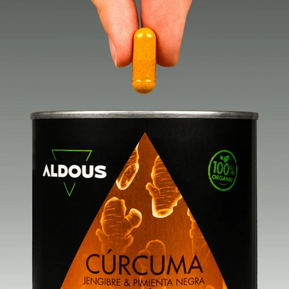 Organic Turmeric with Ginger, Black Pepper and Probiotics