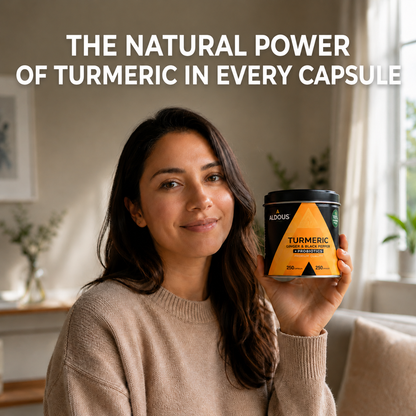 Organic Turmeric with Ginger, Black Pepper and Probiotics