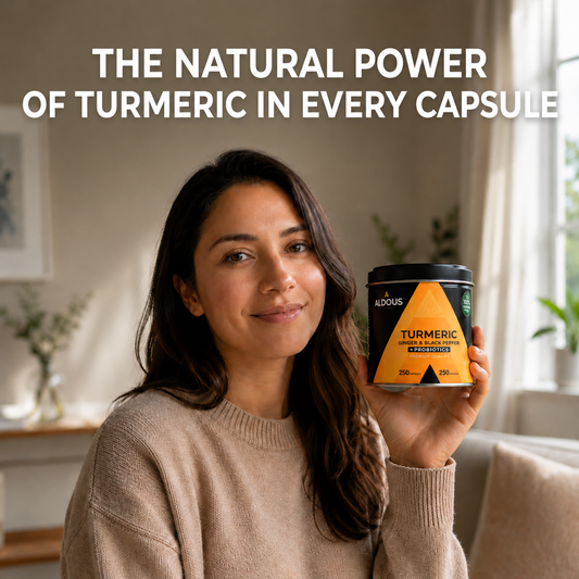 Organic Turmeric with Ginger, Black Pepper and Probiotics