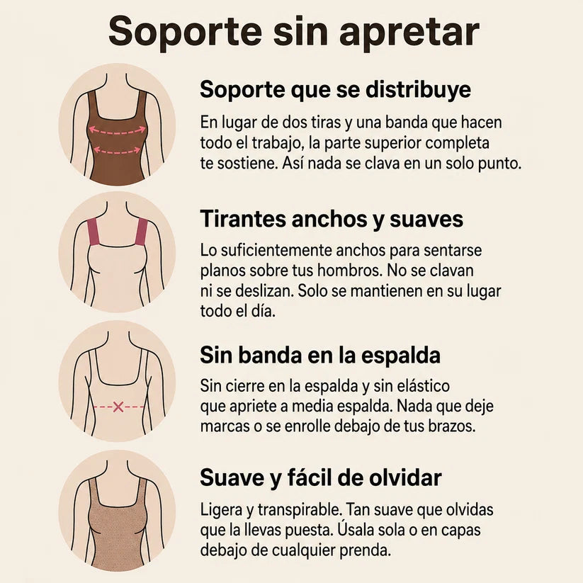 Camiseta Moldeadora con Sujetador