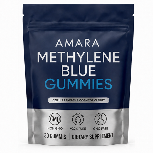 Gomitas de azul de metileno