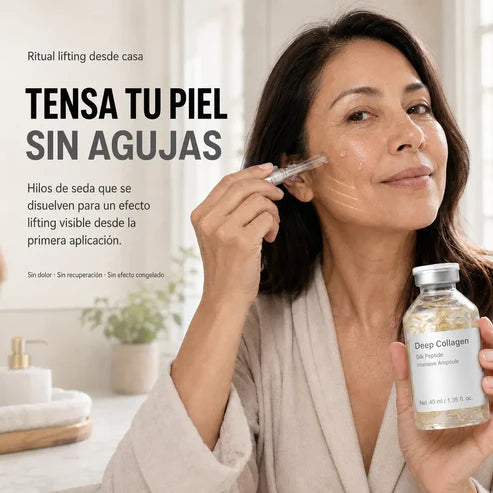 Deep Collagen | Tu "Bótox" Natural Coreano. Tensa y rejuvenece sin agujas.