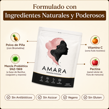 Amara - Gomitas para el Equilibrio Femenino