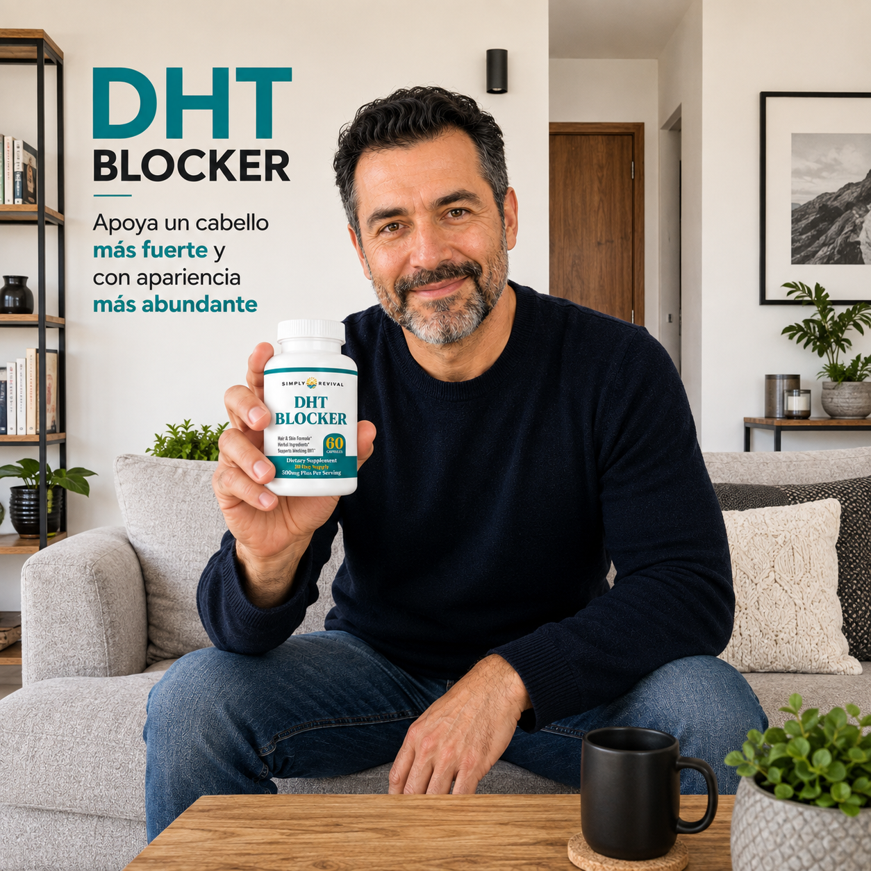 DHT BLOCKER / Fórmula Botánica para el Cuidado y Fortalecimiento del Cabello
