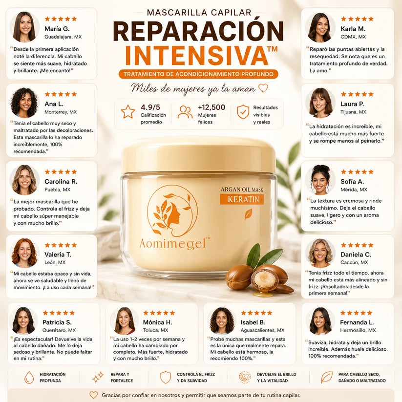 Mascarilla Capilar Reparación Intensiva
