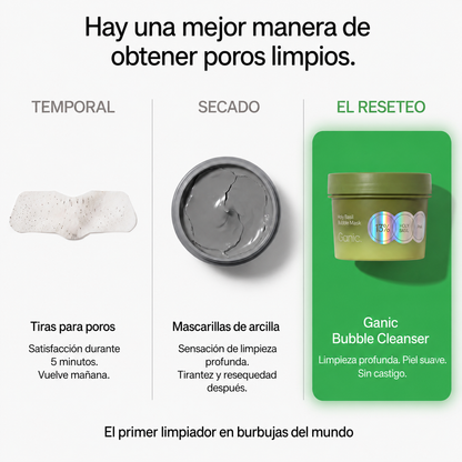 Mascarilla facial de burbujas profundas con albahaca sagrada Amara Ganic™