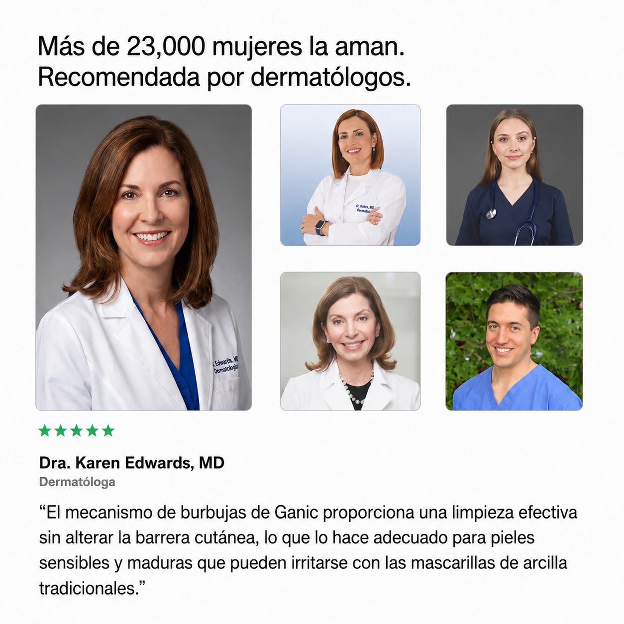 Mascarilla facial de burbujas profundas con albahaca sagrada Amara Ganic™
