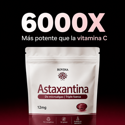 Cápsulas Blandas de Astaxantina Rovina