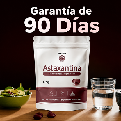 Cápsulas Blandas de Astaxantina Rovina
