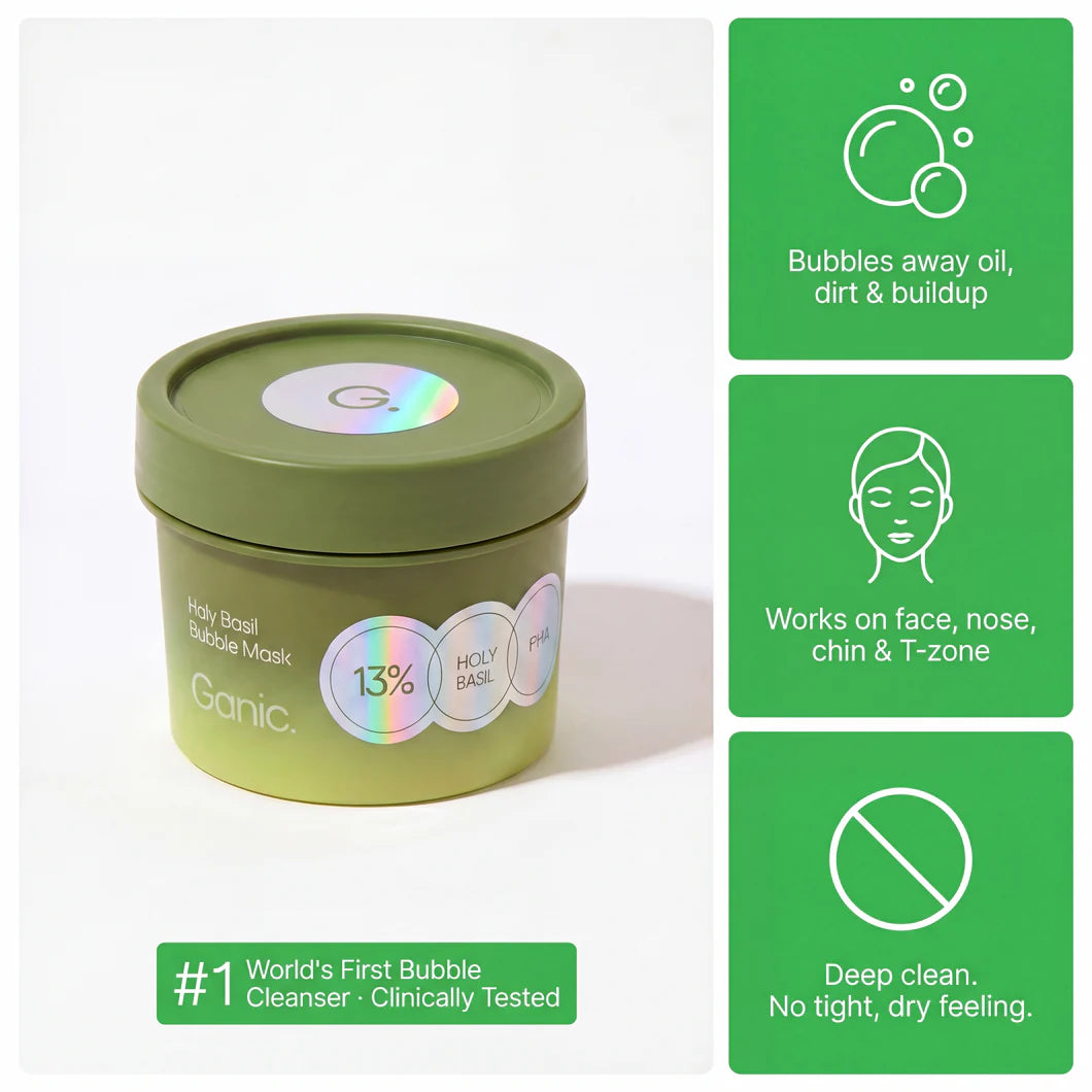 Amara Ganic™ Holy Basil Bubble Deep Mask