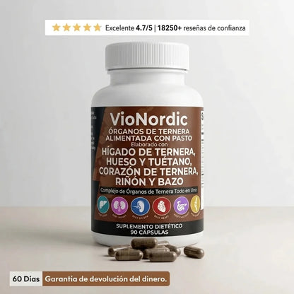Multivitamínico de Órganos de Res VioNordic