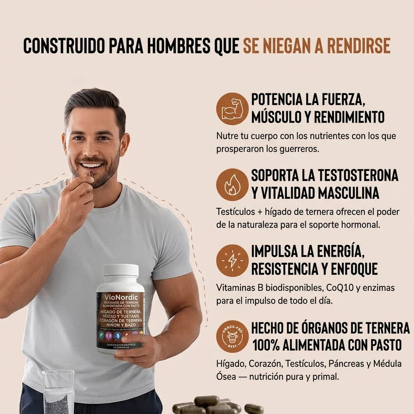 Multivitamínico de Órganos de Res VioNordic