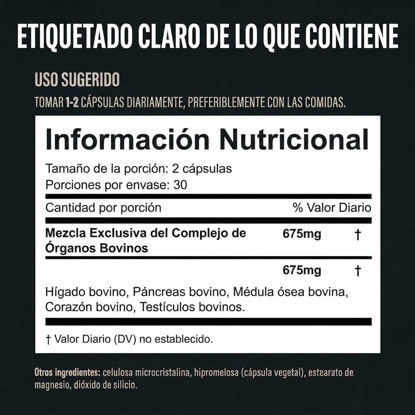 Multivitamínico de Órganos de Res VioNordic