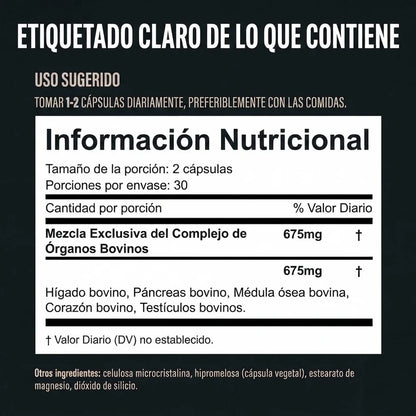 Multivitamínico de Órganos de Res VioNordic