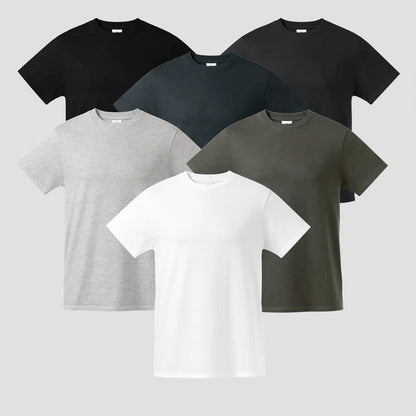 Camiseta Clásica de Cuello Redondo