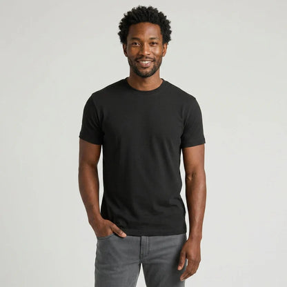 Camiseta Clásica de Cuello Redondo