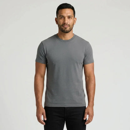 Camiseta Clásica de Cuello Redondo
