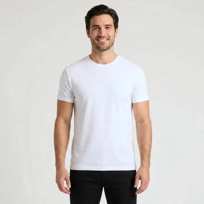 Camiseta Clásica de Cuello Redondo