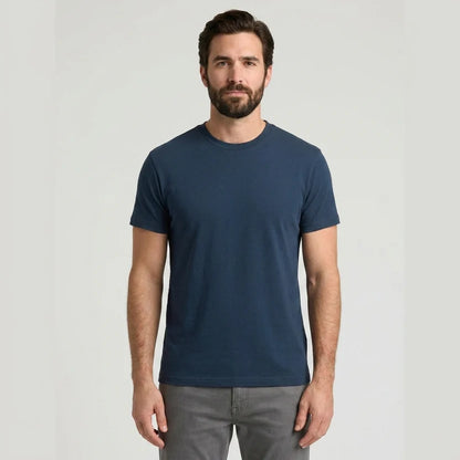 Camiseta Clásica de Cuello Redondo