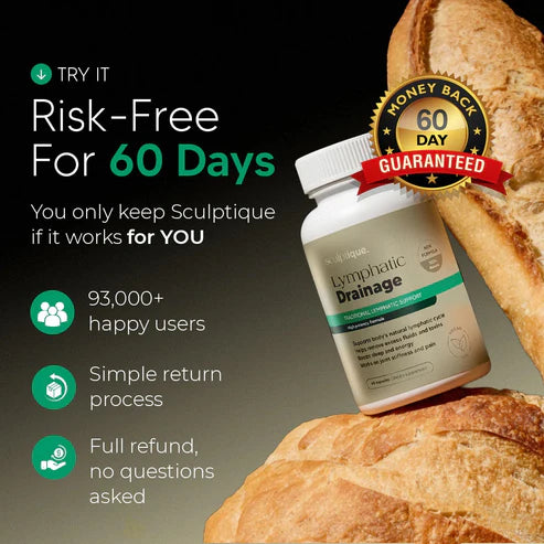 New Maximum Strength Formula: Sculptique™ Lymphatic Drainage Capsules